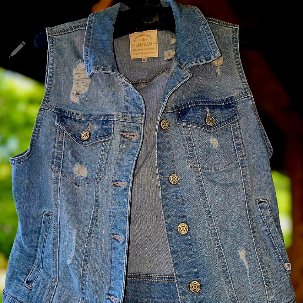 EnJean Denim Vest